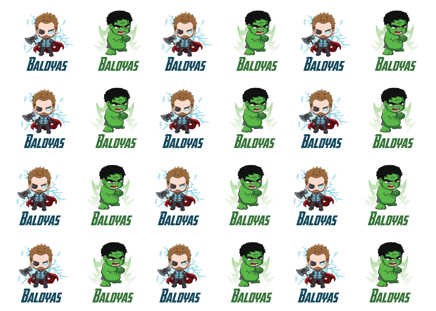 Marvel Stickers